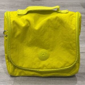 Kipling bright yellow lunch bag insulated travel cooler bag tote